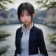 禾芙美主编樱田惠，日本文化研究背景，专注和服美学与影视内容分类研究，专业气质照片